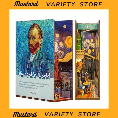 Tonecheer ブックヌック キット 立体パズル 3D DIY ミニチュア ドールハウス キット 木製 本棚装飾 手作りキット 人気 初心者 大人向け 7,488円