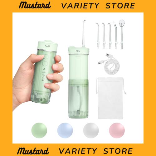 JTF 口腔洗浄器 ジェットウォッシャー 230mlタンク 替えノズル5本コードレス 折りたたみ 超コンパクト ミニ携帯型 ウォーターフロス 4種 6,249円