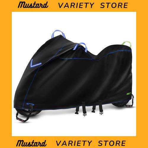 BstJyob バイクカバー オックス600D 厚手 【バイク専門家監修 防風プロテクション 腰絞りベルト付き 強風に負けない】 耐水圧40000mm 丈 5,477円