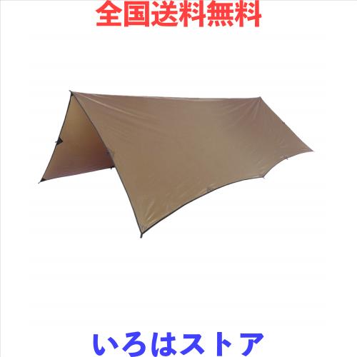OneTigris 防水タープUV サンシェルター 天幕 シェード 日除け 軽量 防水カバー タープテント シート兼用 海水浴ソロ用 キャンプ レジャ