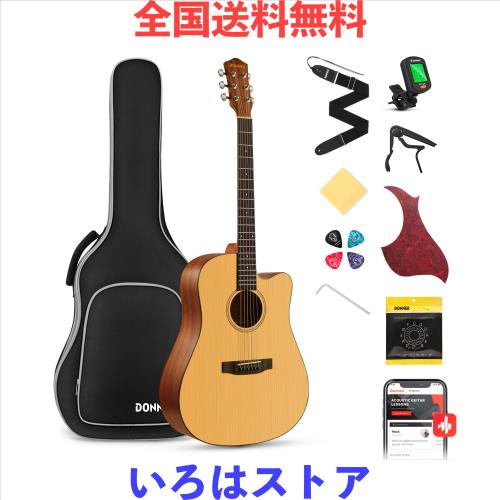Donner アコースティックギター 初心者セット 41インチ 上質な