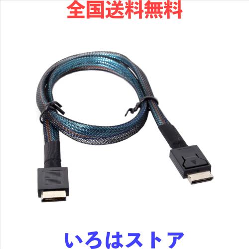 CYケーブル OcuLink PCIe PCI-Express SFF-8611 4i to Mini HD