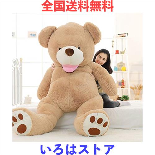 IKASA ぬいぐるみ 特大 くま テディベア 可愛い熊 動物 大きい くまぬいぐるみ 熊縫い包み クマ 抱き枕 お祝い ふわふわ お人形 女の子 の通販は 16,025円