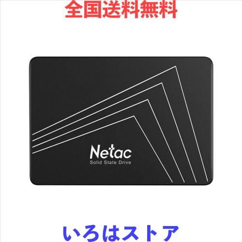 Netac SSD 480GB 2.5インチ 高耐久TLC 3D NAND採用 SATA3.0 6Gb/s 最大550MB/s 内蔵型 ssd デスクトップPC PS4に適用 静音 低消費電力 耐