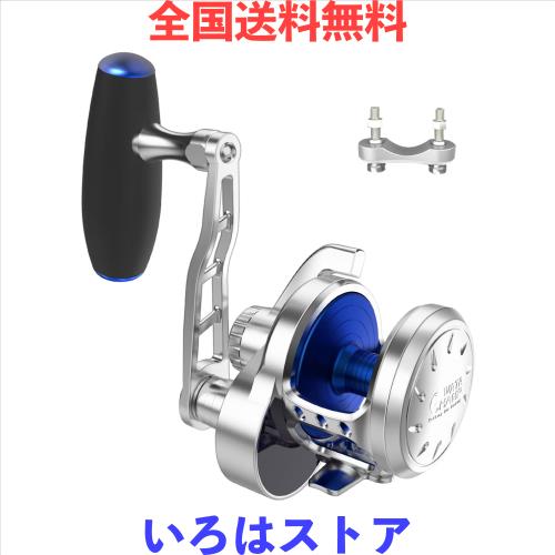 ワタチャンプ(WATACHAMP) ジギングリール Caribbean ベイトリール ジギング専用 大物用 レバードラグリール パワーハンド | WATACHAMPワタチャンプ カリビアン（Caribbean） ジギング