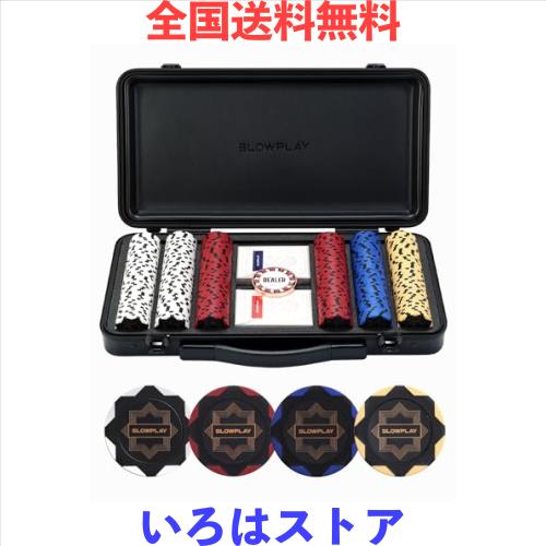 SLOWPLAY ポーカーチップ テキサスホールデム SLOWPLAY Nash クレイ