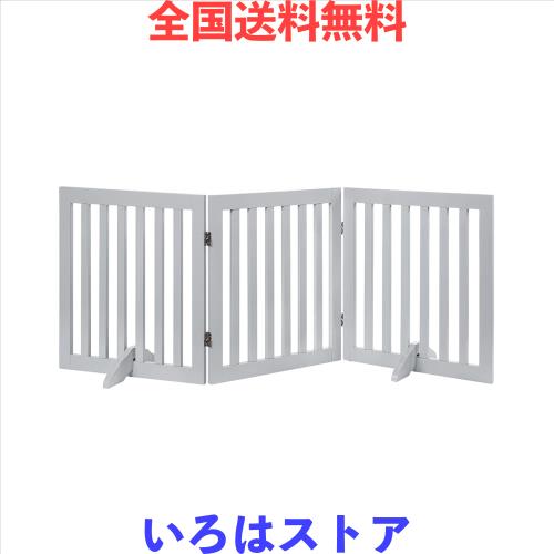 unipaws ハイタイプペットゲート置くだけ木製バリア、犬用フェンス 、グレー Amazon | unipaws ハイタイプペットゲート置くだけ木製バリア