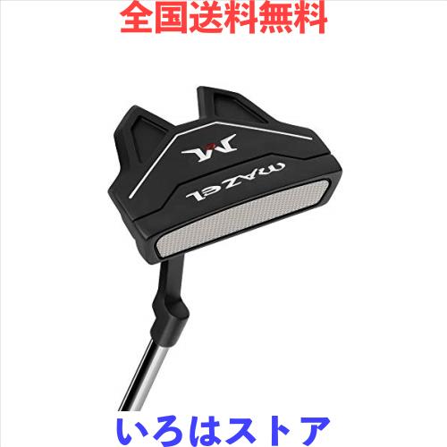 MAZEL ゴルフ パター クラブ 右用 メンズ ロフト角:3.5 ライ角:72度 シャフト長さ:34インチ 番手:パター (バット - 青の握り)の通販は