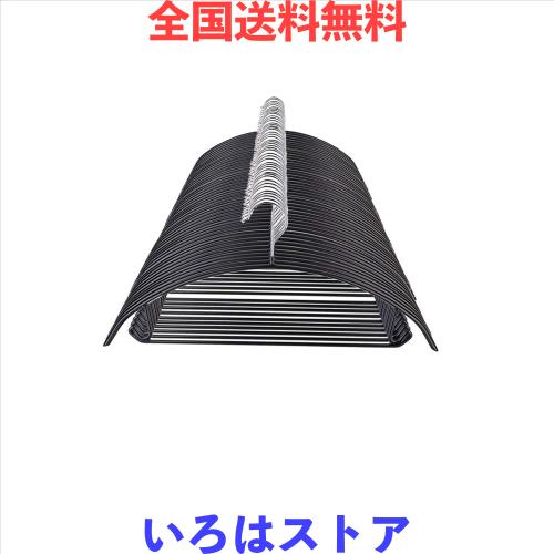 Cozyone ハンガー すべらない かたくずれ防止 50本組 洗濯物干し スリム ジャケットハンガー 収納ハンガー 頑丈なハンガー 衣類が滑り落
