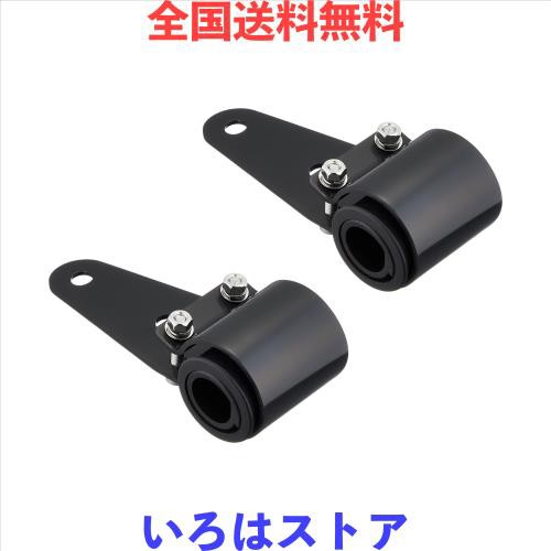 キジマ(Kijima) バイクパーツ ヘッドライトステー カスタム 34-43mm アルミ製 ブラック 205-0211Bの通販は