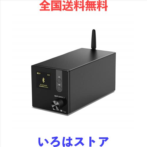 SMSL SA300 Bluetooth 5.0 アンプ パワーアンプ HI-FI クラスDオーディオ デジタルアンプ「MA12070」アンプIC搭載/80Wx2大出力/EQ・高低