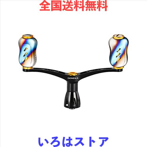 ゴメクサス CY98 リールハンドル ダイワ (Daiwa) スピニングリール対応 リール ダブルハンドル イグジスト 月下美人 交換 98mm チタンハの通販は