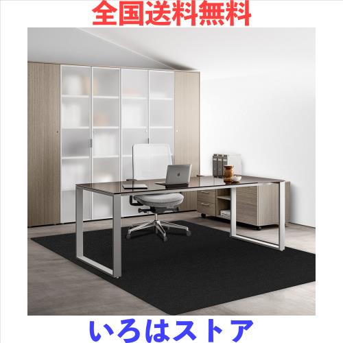 デスクごとチェアマット ゲーミングチェアマット ダイニングマット 床保護マット SALLOUS 超大判 特大サイズ180×300cm PVC 抗菌 防カビ