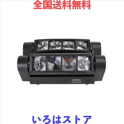 Bruce ＆ Shark(ブルース・サメ) ムービングライト 舞台照明 スポットライト ステージライト 回転可能 8x10W RGBW LED スパイダー ムービ