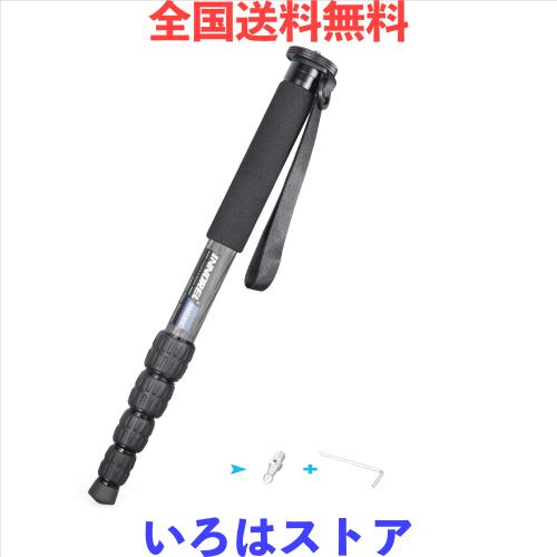 INNOREL 一脚 カメラ用 カーボン製 22lbs/10kg耐荷重 5セクション伸縮可能 コンパクト 便利 軽量 旅行用（RM285C）