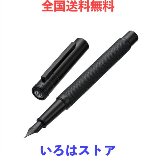 Hongdian 黒き森万年筆中字 コンバーターと金属のギフトボックス