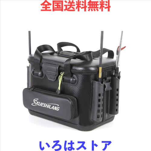 タックルバック 釣りボックス バケツ バッカン 40L EVA素材 多機能 釣り具 釣り用ケース 防災 収納コンテナ タックルバッグ ロッドホルダ