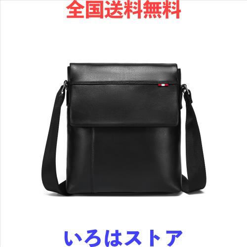 LANNSYNE ショルダーバッグ 本革 メンズ ショルダーバック 人気 革 肩掛けバッグ 男性 10.5インチiPad対応可 通勤 カジュアル 自転車 ア