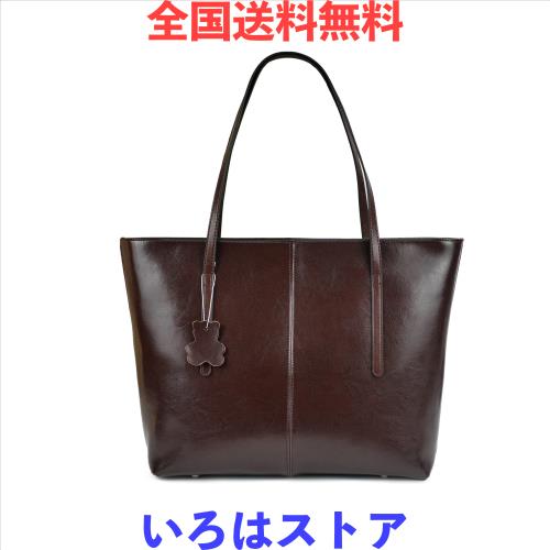 [Kyoei-Tech] トートバッグ レディース 本革トートバッグ レザー ハンドバッグ ビジネスバッグ 肩掛け シンプル A4 軽量 770g 大容量 台