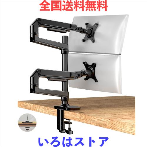 Ergounion PCモニターアーム 2画面 13-40インチ対応 デュアル 液晶