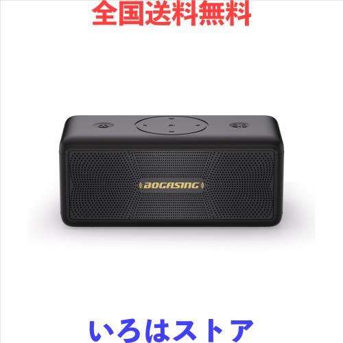 BOGASING M5 Bluetoothスピーカー ポータブル ワイヤレス スピーカー 360度サウンド 40W出力 大音量 重低音 DSP技術搭載 IPX7 防水 防塵