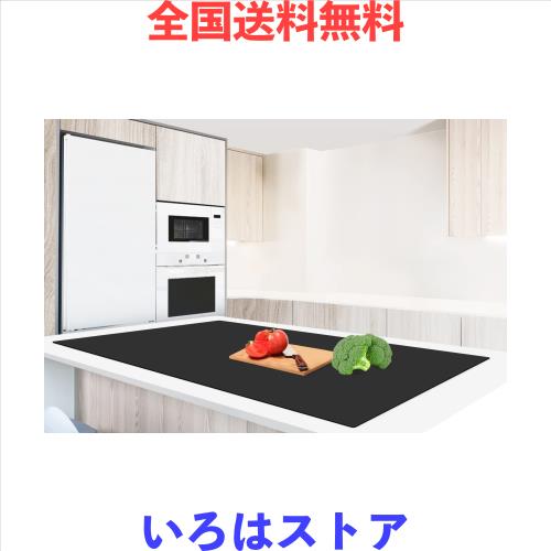 Aechy 調理台保護マット 特大シリコンマット 120×60cm キッチンカウンタープロテクターマット 厚さ2mm 滑り止め カット可能 | Aechy 調理台保護マット 特大シリコンマット 120×60cm