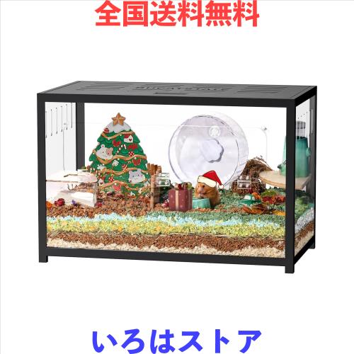 BUCATSTATE ハムスター メタル製 80cm ケージ 飼育ケージ クリアケージ