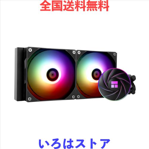 Thermalright AQUA ELITE 240 ARGB 水冷CPUクーラー、240クーラーサイズ、120mm PWMファン×2、S-FDBベアリング、AMD/AM4、INTEL LGA1150