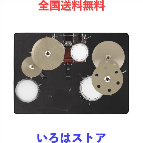 BQKOZFIN ドラムマット ドラムラグ Drum Rug 防振防音マット 180X140cm BQKOZFIN ドラムマット ドラムラグ Drum Rug 防振防音マット 180X140cm