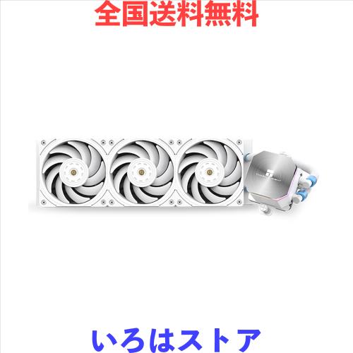 THERMALRIGHT Frozen Edge 360 White 120mm PWMファン付き液体CPUウォータークーラー、360ホワイトコールドロウ仕様、AMD / AM4 / AM5用