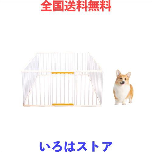 PETTOM ペットサークル 犬 サークルケージ DIY 12枚 16枚 接続式 簡単組み立て 工具不要 折りたたみ 犬用 多頭 広げる  レイアウト自由 16 その他ペット・ペットグッズ