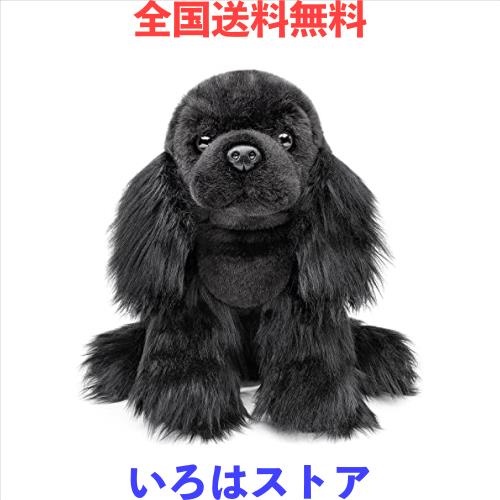 lilizzhoumaxリアルなコッカースパニエルのぬいぐるみ、スパニエルのぬいぐるみ、コッカースパニエルのギフト、柔らかく耐久性のあるおもの通販は