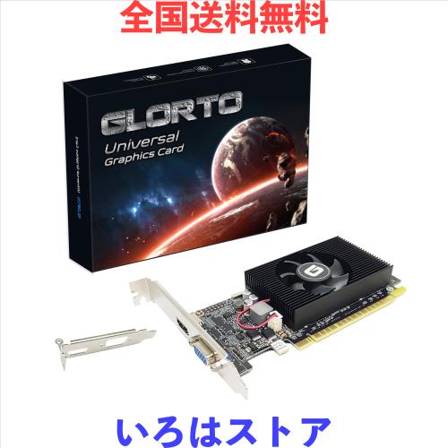 GeForce GT 610 グラフィックボード，2GB，DDR3，64ビット、PCI Express X16、DirectX11、HDMI/VGA、ロープロファイル、PC、SFF、およびH