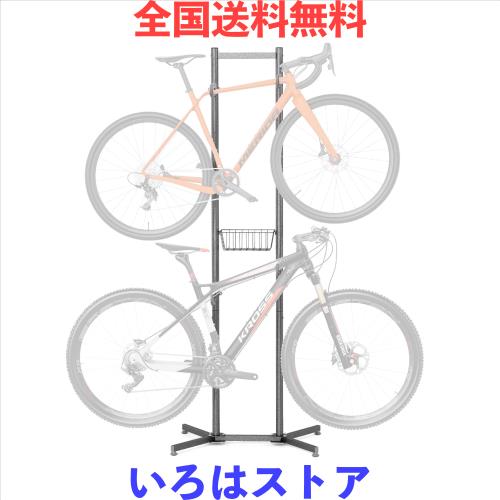 CXWXC 自転車 スタンド 室内 1台 / 2台 省スペース 横置き 倒れない ディスプレイスタンド (TY-GJ001-A4)