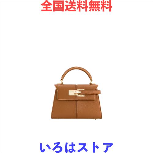 [JW PEI] Elise レディース トップハンドルバッグ - ブラウン