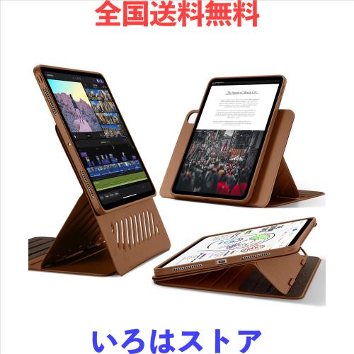 ESR iPad Pro 13インチ ケース M4 2024専用 取外し可能なマグネット