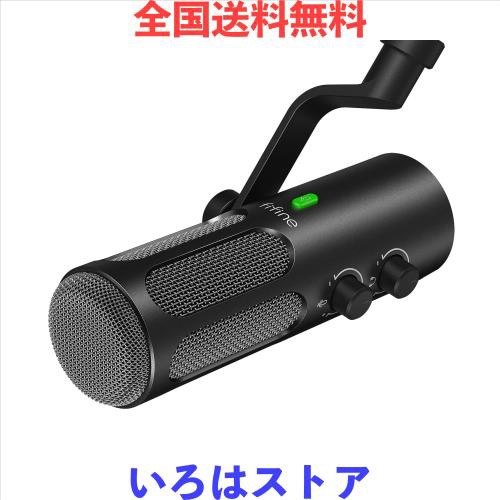 FIFINE ダイナミックマイク USB/XLR接続可能 単一指向性 ノイズ低減 USBケーブル付属 PC/プレステ/オーディオミキサー対応 ステレオミニの通販は