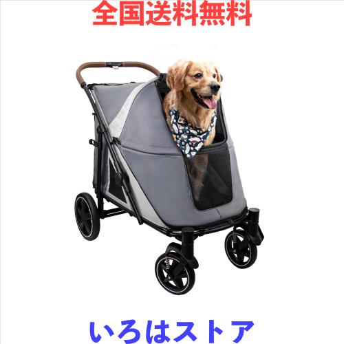 GPR ペットカート 大型犬用カート ワンタッチ折りたたみ式 犬 GPR ペットカート 大型犬用カート ワンタッチ折りたたみ式 犬