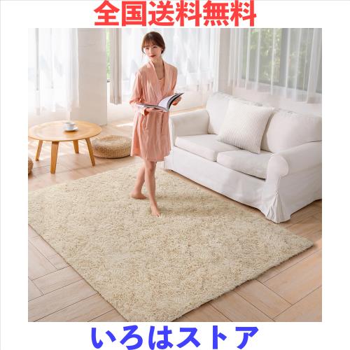 Beddiny カーペット ラグ ラグマット 洗えるラグ【中層:極厚30D高密度ウレタン 独自技術の抗菌防臭加工】絨毯 オールシーズン快適に使用 