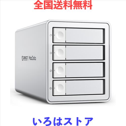 O174 ORICO HDDケース 4台 デイジーフェイス機能付き USB3.2 ORICO HDDケース 4台 デイジーフェイス機能付き USB 3.2 Gen 2 10Gbps