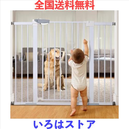TOPPYA 犬 ゲート 赤ちゃん 柵 赤ちゃん ゲート 階段上 置くだけ 高さ76cm 取付幅64~75cm 突っ張りタイプ あつりょくとりつけ 穴あけ不要の通販は 5,977円