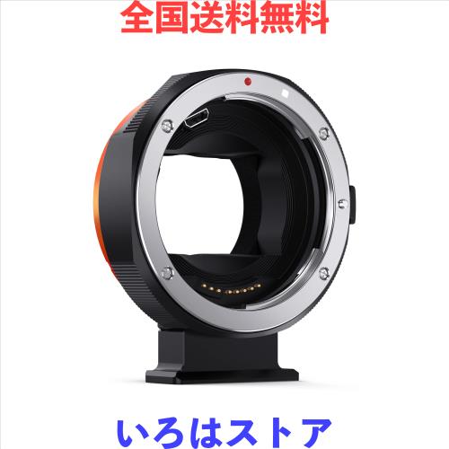 K＆F CONCEPT マウントアダプター キャノン対応 EFマウント レンズ → ソニー対応対応 Eマウント カメラ NEX レンズ変換リング 電子マウン