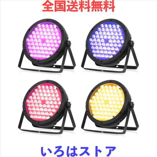 BETOPPER LEDステージライト撮影録画舞台照明スポットライト調光ディスコライト60x2W 4 in 1 RGBWパーライトdj ライト disco light for p 36,585円