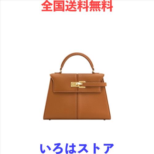 [JW PEI] Elise ラージトッレディースプハンドルバッグ - ブラウン