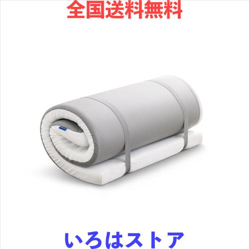 低反発マットレス 高反発マットレス 2層構造 腰痛 マットレス トッパー 敷き布団 折り畳み 中反発マット セミダブル 来客用 直置き 120×