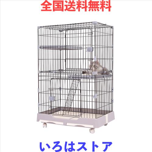 Shinyever 猫 ケージ キャットケージ 猫ゲージ 大型 82*57*124CM