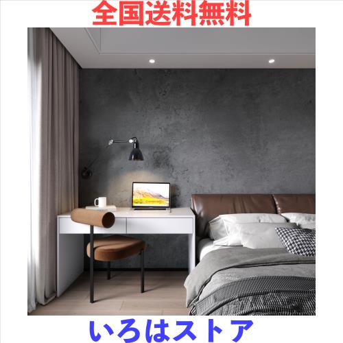 TOTIO 122CMx9M 幅広リメイクシート コンクリート シート コンクリート シール フローリング 風壁紙 ダークグレー壁紙 コンクリート 打ち