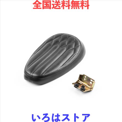 HI-LINE バイクシート スーパーカブC50/C70/C90 リトルカブ 交換用 ソロシート ソフトクッション ローダウンシート ダイヤモンドステッチ