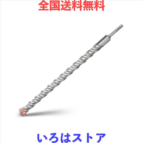 ムオズロップコンクリート用ドリルビット，全長500mm (SDS プラスシャンク)ハード合金ドリルヘッド(32x500mm)