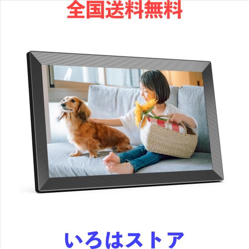 KODAK WiFi デジタルフォトフレーム 15.6インチ 1920 x 1080 HD IPSタッチスクリーン自動回転 KODAKアプリを通じて写真や動画を共有 クリ